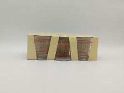 [RYG3039-8] SET 6 VERRES DECO NOEL 190 ML